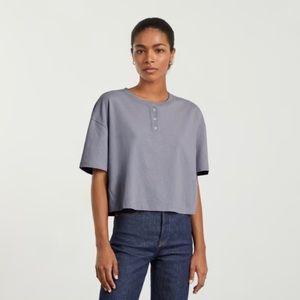 Everlane Vintage Henley Hemp Tee